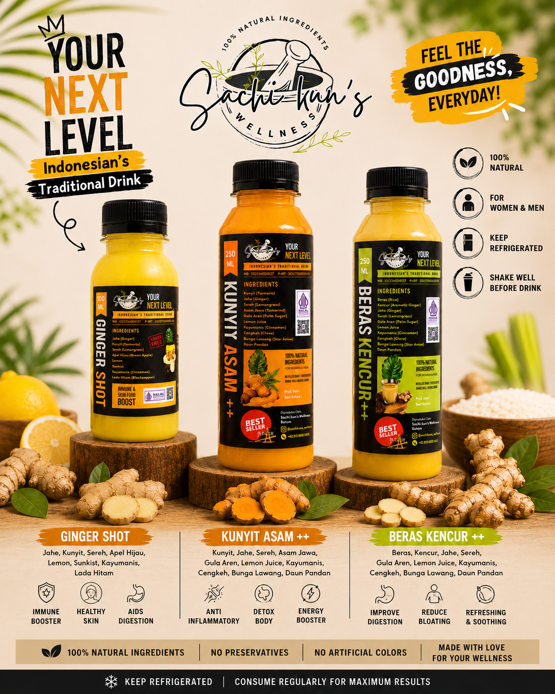 Rempah premium Indonesia
